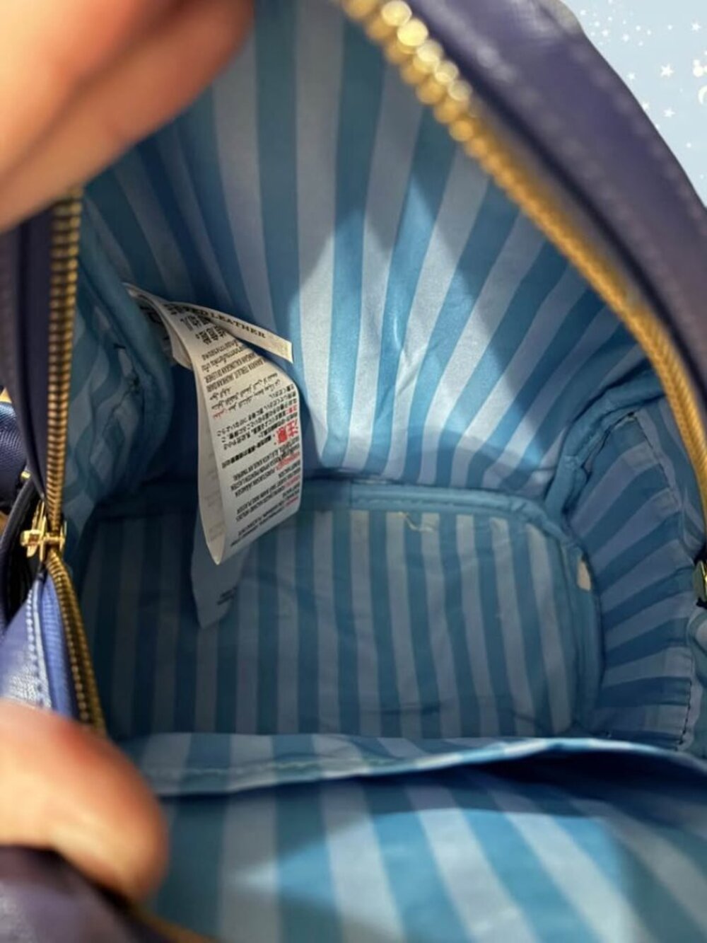 NWOT Loungefly Disney Parks Mickey Main Attraction Peter Pan's Flight Mini Backp - Picture 7 of 7